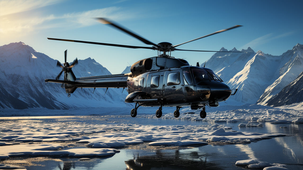 img Alaska aus der Luft Eine Helikopter Tour ueber unberuehrte Wildnis