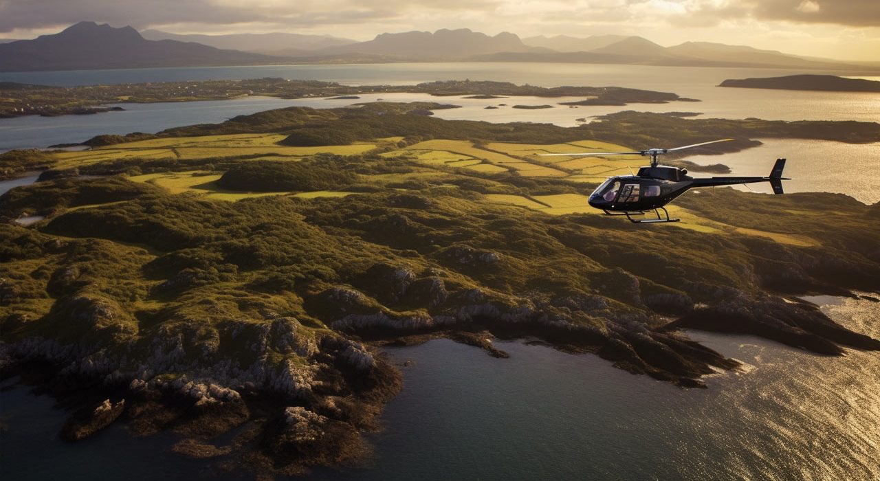 img Die gruene Insel von oben Eine Helikopter Tour ueber Irland
