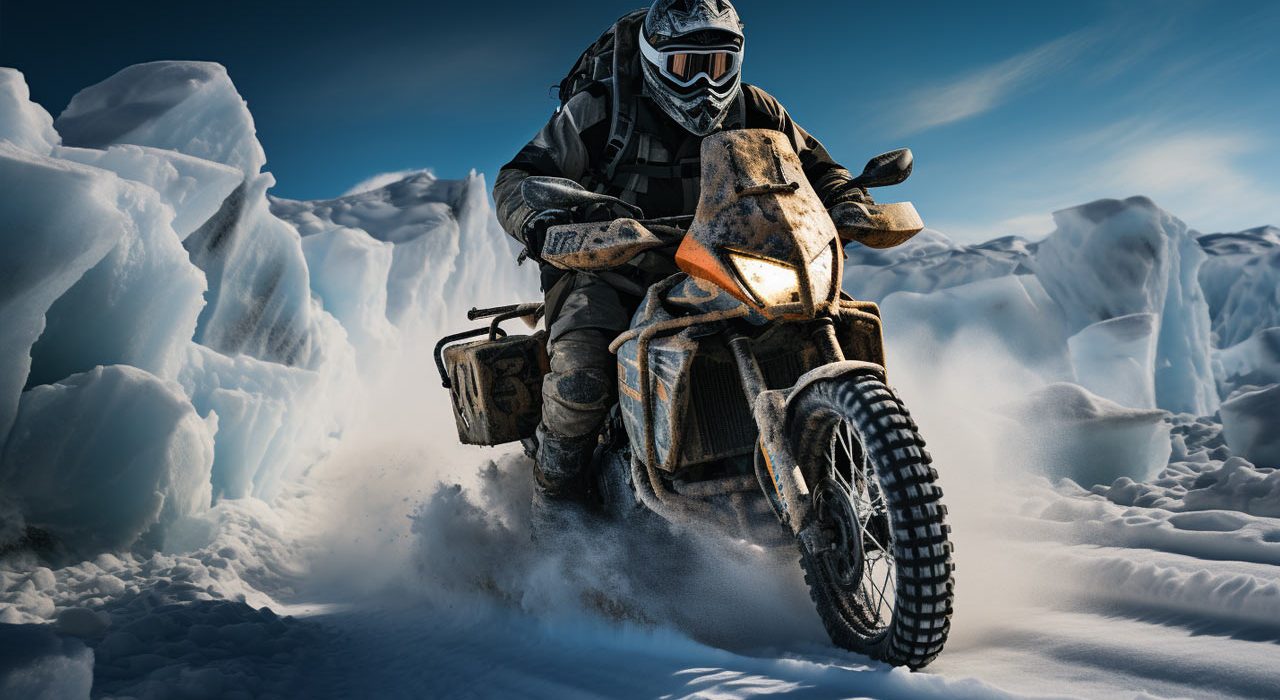 img Motorrad Expeditionen in die Arktis und Antarktis