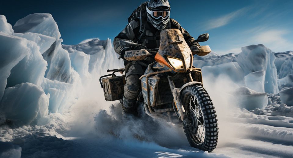 img Motorrad Expeditionen in die Arktis und Antarktis