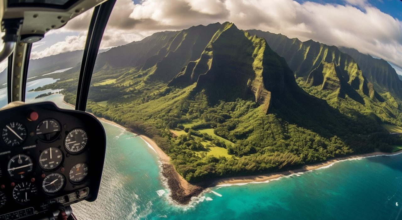 img Auf den Spuren von Jurassic Park Helikopter Tour ueber Kauai Hawaii