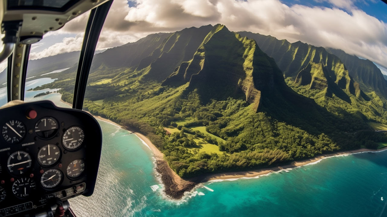 img Auf den Spuren von Jurassic Park Helikopter Tour ueber Kauai Hawaii
