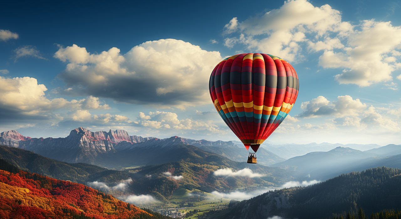 img Die Welt aus der Luft Heiluftballonfahren und seine Faszination