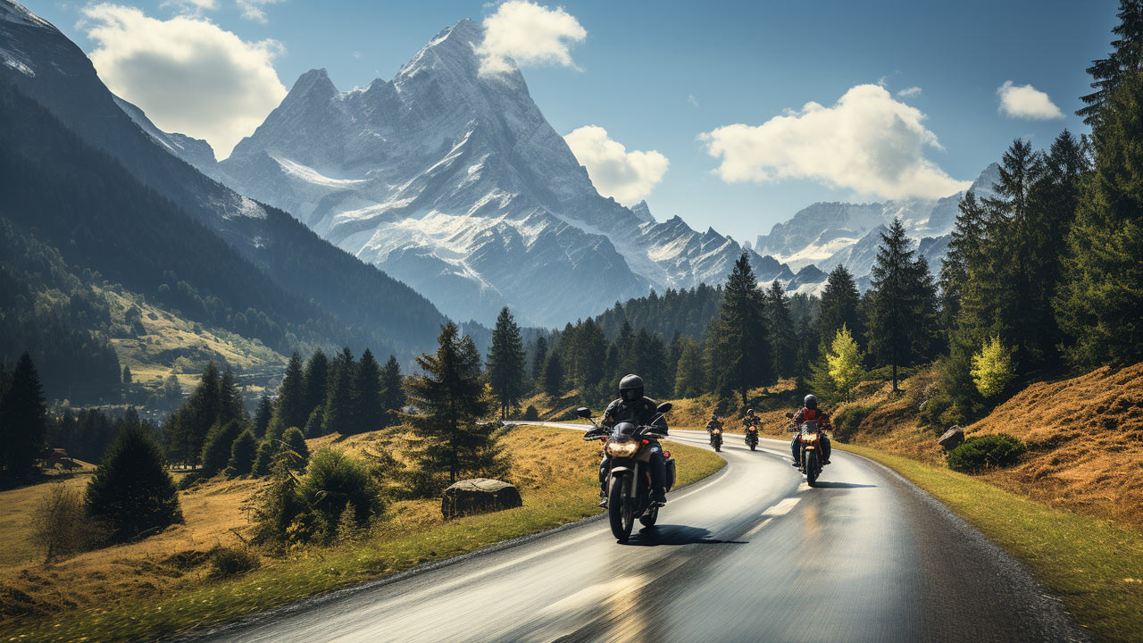 img Die schoensten Alpenstraen fuer Motorradfahrer