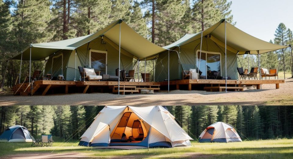 img Camping vs Glamping Die Vor und Nachteile beider Reisearten